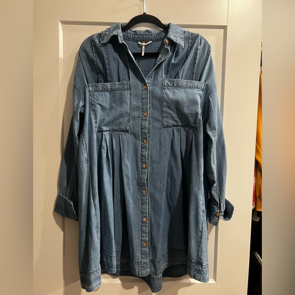Free people denim dress